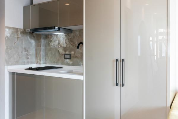 Kitchen corner at triple suite sea view